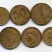 Бразилия набор из 5-ти монет 1945-1949 год