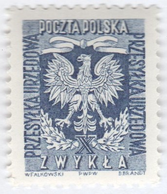 марка Польша  Х "Eagle"