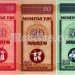 Набор из 3-х банкнот Монголия 10,20,50 монго 1993 год