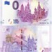 Сувенирная банкнота 0 евро 2019 год - Москва. Кремль
