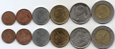 Таиланд набор из 6-ти монет