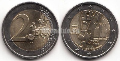 монета Португалия 2 евро 2012 год