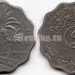 монета Ирак 5 филс 1975 год