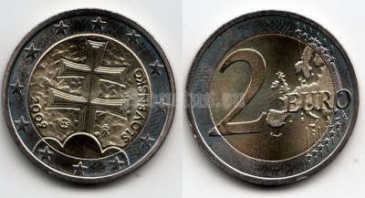 2 евро 2009 год Словакия