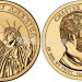 Монета 1 доллар 2011 год Честер Артур 21-й президент США