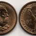 Монета 1 доллар 2011 год Честер Артур 21-й президент США