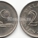 монета Малайзия 20 сенов 1982 год