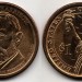 Монета 1 доллар 2012 год Бенджамин Гаррисон 23-й президент США
