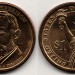 Монета 1 доллар 2012 год Бенджамин Гаррисон 23-й президент США
