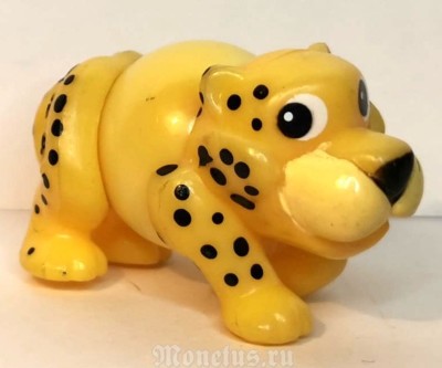 Киндер Сюрприз, Kinder, серия Лошарики животные 1994 год, Svitatelli, леопард