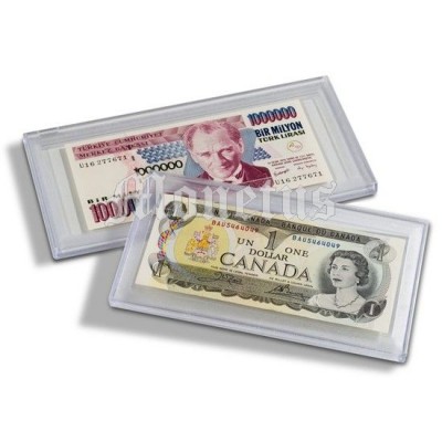 Капсула для банкноты, внутренний размер 156x75 мм.