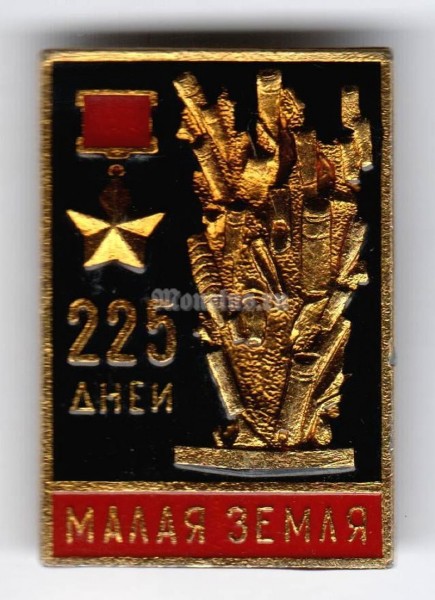 Значок СССР Малая Земля