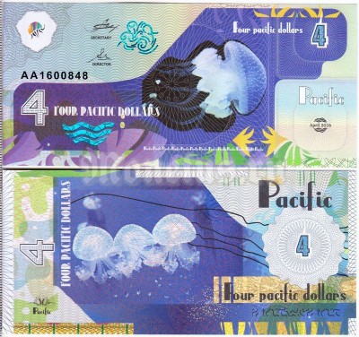 бона Тихий океан 4 доллара 2016 год