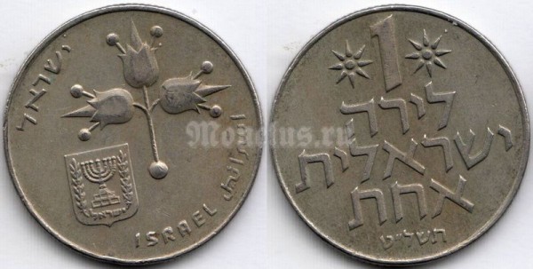 монета Израиль 1 лира 1979 год