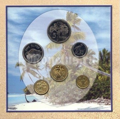 Сейшельские острова набор из 6-ти монет в буклете