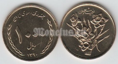 монета Иран 1000 риалов 2011 год месяц Ша'абан