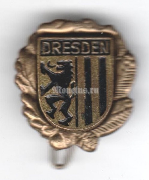 Значок ( Города, гербы ) "Дрезден"