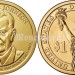 Монета 1 доллар 2015 год Линдон Джонсон 36-й президент США