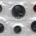Канада набор из 6-ти монет 1972 год, в запайке