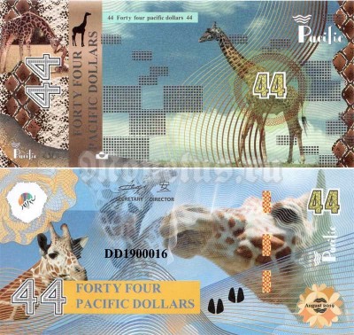 бона Тихий океан 44 долларов 2019 год - Жираф