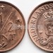 монета Нидерландские Антиллы 2½ цента 1976 год
