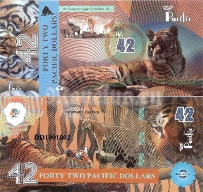 бона Тихий океан 42 долларов 2019 год - Тигр