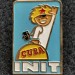 Значок Cuba INIT Национальный институт туризма National Tourism Institute Кубы, тяжелый