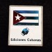 Значок Куба Cuba Флаг издательство Ediciones Cubanas, ситалл зеркальный стекло
