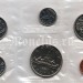 Канада набор из 6-ти монет 1968 год, в запайке