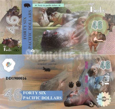 бона Тихий океан 46 долларов 2019 год - Носорог