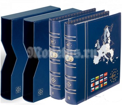 Альбом Vista для монет евро 2 тома