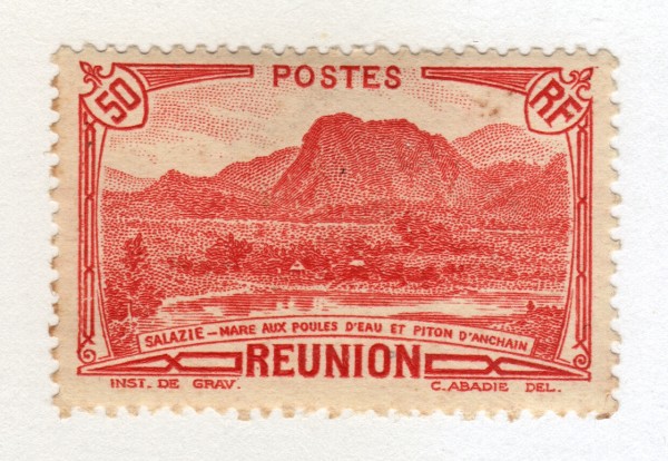 Реюньон 1933 г. Салази: вершина Анчейна Mi:RE 137