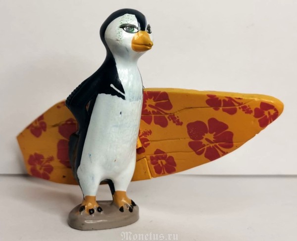 Киндер Сюрприз, Kinder, Ландрин серия Лови волну, Surf's Up, 2007 год, Лани с доской