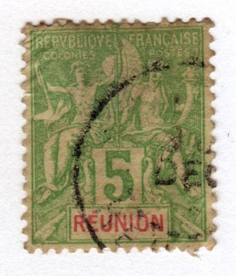 Реюньон 1900 г. Аллегория