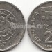 монета Португалия 20 эскудо 1987 год