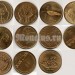 Словения набор из 11-ти монет по 5 толаров 1993 - 1997 год