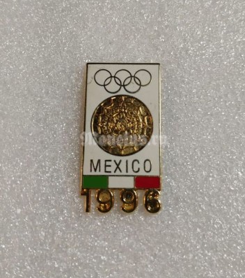 Значок ( Спорт ) Олимпиада. Атланта Atlanta 1996 Олимпийский комитет Мексики. Тип-5