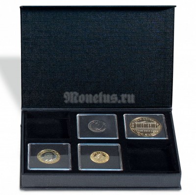 Коробка для 6 монет в капсулах Quadrum. AIRBOX 