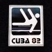 Значок Куба Cuba 1982 виды спорта Гимнастика , ситалл зеркальный стекло