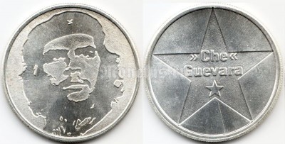 Куба монетовидный жетон Че Гевара, 35 мм.