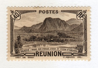 Реюньон 1940 г. Салази: вершина Анчейна Mi:RE 176