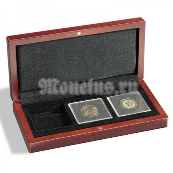 Коробка для 3 монет в капсулах Quadrum