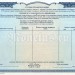 Сертификат на 5 акций МММ 1994 год, серия АА, гашение