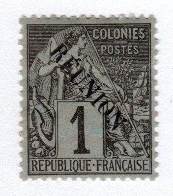 Реюньон 1891 г. Аллегория Mi:RE 17