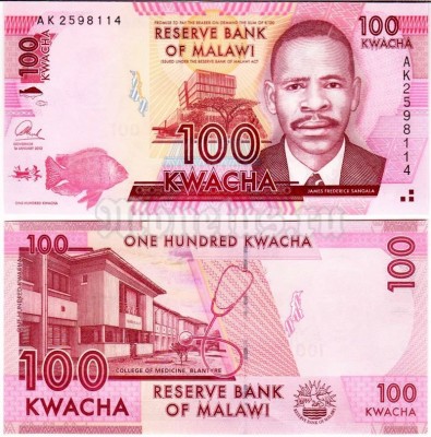 бона Малави 100 квача 2013 год