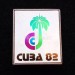 Значок Куба Cuba 1982 Центральноамериканские и Карибские игры 1982, ситалл зеркальный стекло