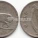 монета Ирландия 1 шиллинг 1964 год