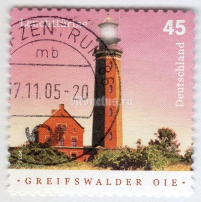 марка ФРГ 45 центов "Greifswalder Oie" 2004 год Гашение