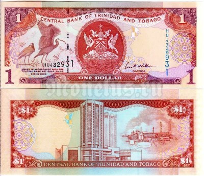 бона Тринидад и Тобаго 1 доллар 2006 год