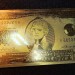 сувенирная бона США 2 доллара 2003 год, металлизированный пластик, односторонняя